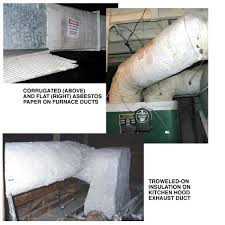 Asbestos components may take the form of seals, gaskets, insulation panels and rope within old appliances, especially aged boilers. Asbestos Fact Sheet Stanford Environmental Health Safety
