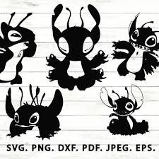 Download Link In Bio Stitch Disney Svg Lilo And Stitch Svg Stitch Stickers Stitch Silhouette Svg Stitch Clipart Disney Stencils Stitch Disney Silhouette Art