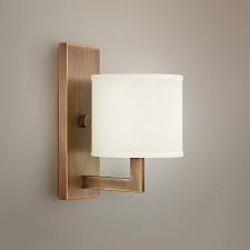 Hinkley Hampton 12 High Small Brushed Bronze Wall Sconce P7501 Lamps Plus