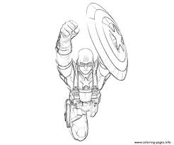 37+ captain america shield coloring pages printable for printing and coloring. Flying Captain America S For Kids44cf Coloring Pages Printable