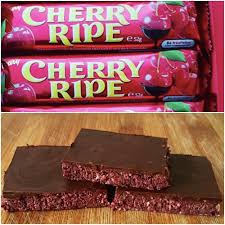 Gluten Free And Low Calorie Cherry Chocolate Slice Recipe Cherry Ripe Recipes Chocolate Slice Healthy Baking