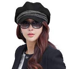 Wool Newsboy Cabbie Beret Cap For Women Beret Visor Bill Hat 69214 Black Cg128ksfh2l Hats For Women Beret Cap Women Top Hats For Women