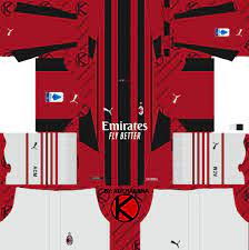 Ac milan 2018 19 dream league soccer kits logo / download kit dls ac milan terbaru. Ac Milan Kits 2021 22 Dls2019 Kits Kuchalana