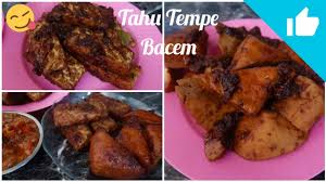 Resep bacem tahu tempe tanpa digoreng. Cara Membuat Tahu Tempe Bacem Tanpa Digoreng Youtube