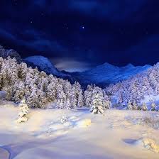 Maybe you would like to learn more about one of these? Beautiful Winter Night On The Top Of The Mountain