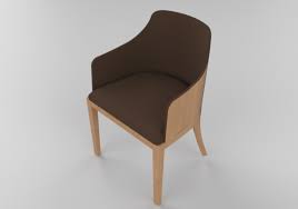 Blame this one on bliss ranch's amazing chairs. 3d Chairs Wooden Chair With Fabric Lining Sierra 1616