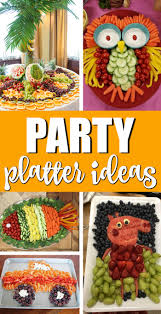 Second, i thought of a vegetable/fruit tray in the shape of a tree. Creative Party Platter Ideas Pretty My Party Party Ideas