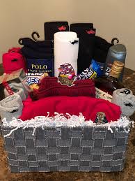 Pin By Erica Adams On Ideas Boyfriend Gift Basket Boyfriend Gifts Valentine S Day Gift Baskets