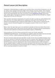 Lawyers advise and represent individuals, businesses, and government agencies on legal issues and disputes. Patent Lawyer Job Description