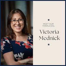 Today, we're thrilled to introduce Victoria, one of our amazing paralegals  who has been a cornerstone of our firm for over five years. With her wealth  of experience and unwavering dedication, Victoria