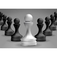 Game catur dilangsungkan di atas papan yang terdiri dari 8 lajur dan 8 baris kotak/petak berwarna hitam dan putih (atau terang dan gelap) secara berselang seling. Gambar Catur Pion Putih Berdiri Di Depan Vektor Ilustrasi Konsep Kepemimpinan Catur Pion Hitam Ikon Kepemimpinan Ikon Hitam Ikon Putih Png Dan Vektor Dengan Latar Belakang Transparan Untuk Unduh Gratis