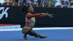 Simone Biles Delivers Big Performance In Floor Routine At U S Classic Nbc Sports
