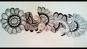 Henna tattoos are to go for in case you wish to try some designs before getting the same tattoo and not only. Easy Flower Henna Simple Floral Mehendi Design Cute Henna Tattoo Video Tutorial Youtube