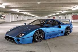 Even though red is the color that many people associate with ferrari, if i am ever in a position to purchase a ferrari it will be in another color, probably blue or silver. The Ferrari F40 And Ford Gt Have Given Birth Carbuzz