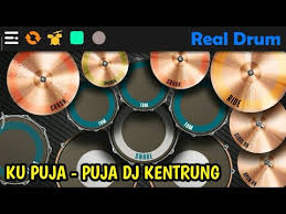 Ku Puja Puja Dj Kentrung Real Drum Cover Youtube