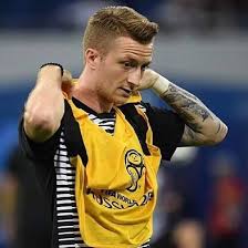 Marco reus's haircut consist primarily of an undercut and fade with the comb over, although the famous football player has style a texture slick back or faux hawk in the past. Top 30 Famous Marco Reus Haircuts Cool Marco Reus Haircuts Of 2019