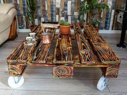 Here is sample side table to get you to the point and will make you better understand than saying a thousands of words! 20 Rustic Pallet Furniture Ideas For The Entire Home