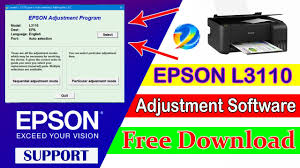 Epson L3110 Adjustment Program Free Download 2020 L3110 Resetter Waste Ink Pad Count Resetter Youtube