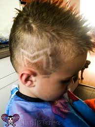 Little Guy With A Star Hair Design Hairtattoo Www Facebook Com Skullpturehair Crazy Hair Boys Hair Designs Star Hair Design