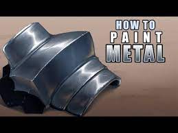 How To Paint Metal Digital Photoshop Tutorial Youtube Metallic Paint Digital Painting Tutorials Digital Art Tutorial
