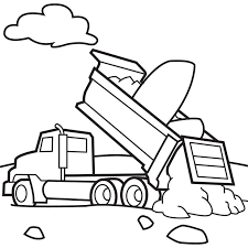 Pages coloring construction truckng pages printable trucks for. Free Printable Dump Truck Coloring Pages For Kids