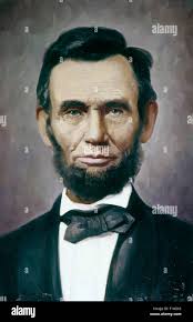 Abe lincoln illustration hi-res stock photography and images
