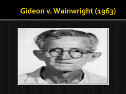He was charged with breaking and entering the pearl — the bay harbor poolroom in the city — in panama city, florida. Gideon V Wainwright