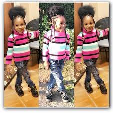 Bob hairstyles are popular on birthday parties as a hairstyle. Exquisite Hairstyle For Girls With Fluffy Hair Braids Hairstyles For Black Kids