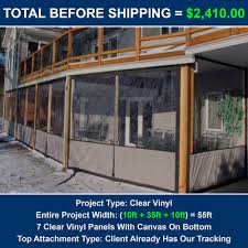 Related for why porch enclosures are worth considering? Clear Vinyl Plastic Patio Enclosures Mosquito Curtains