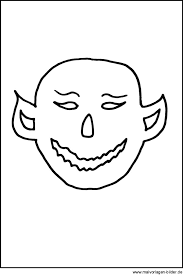 Monster Malvorlage Kostenlose Ausmalbilder Zu Halloween