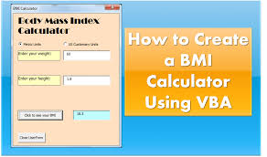 People with a bmi of 25 or above are considered at higher risk for many health issues. How To Create A Body Mass Index Bmi Calculator In Excel Using Vba Exceldemy