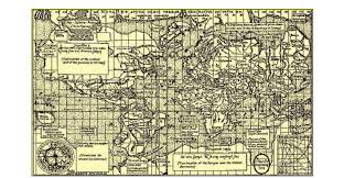 This map projection is practical for nautical applications due to its ability to represent lines of constant course, known as rhumb lines, as straight segments that conserve the angles with the meridians. An Early Years Late 16 Th Century Mercator Projection Map Source Download Scientific Diagram