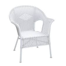 Casbah White Stacking Chair Pier 1 In 2020 White Wicker Chair Outdoor Wicker Furniture Wicker Furniture