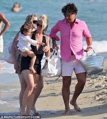 British culture, current events, human interaction spouse: Tamara Beckwith Shows She S Still Got It As She Holidays With Family In South Of France Daily Mail Online