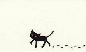 Pin By Agi On Black Cat Illustrations In 2020 Cats Illustration Cat Art Black Cat Art
