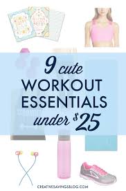 9 cute workout essentials under 25
