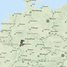 The military base is, therefore, relatively close to the borders with luxembourg, belgium and france. Kaiserslautern Map Germany Latitude Longitude Free Maps