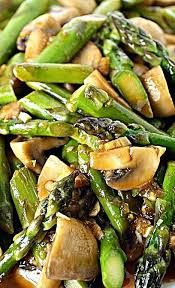 Asparagus Mushroom Stir Fry The Garden Grazer Recipe Asparagus And Mushrooms Stuffed Mushrooms Veggie Dishes