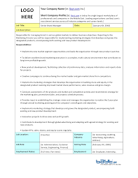 Annie's list mission is simple: Senior Brand Manager Job Description Template By Bayt Com
