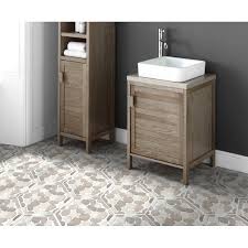 Fustone Random Sized Natural Stone Pebble Tile In Light Gray Wayfair