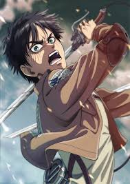 Eren yeager エレン・イェーガー (eren jäger) anime character 10 childhood friend of armin arlelt adopted brother of mikasa ackerman son of carla yeager friend of reiner braun friend of connie. Eren Jaeger Eren Yeager Attack On Titan Image 2585066 Zerochan Anime Image Board