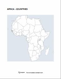 Print this free africa map template for your social studies assignment, homework project, or creative craft. Lizard Point Quizzes Blank And Labeled Maps To Print