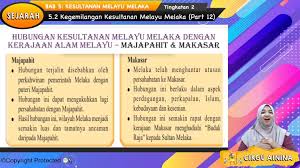 All view text version copyright report. Topik 05 Kesultanan Melayu Melaka My E Tuition