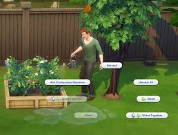 Then, you can get your sim to click on a single plant and choose plant. Mod The Sims No Gardening Club Harvesting