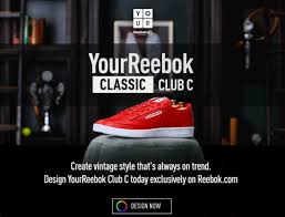 This service is available to everyone via reebok's website and will allow you to design a variety of reebok shoe styles to your individual specifications. You Can Now Create Your Own Custom Reebok Club C Weartesters