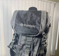 Outdoor Products Arrowhead 8.0 Hiking Internal Frame Lightweight Backpack  Gray