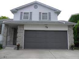 Haas 670 Ranch Panel In Charcoal Grey I 2826 Garage Doors Haas Garage Doors Grey Garage Doors