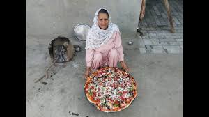 Veg Pizza Recipe Prepared By My Granny How To Make Pizza At Home Pizza Without Oven On Tawa Youtube Veg Pizza Veg Pizza Recipe Pizza Recipes Homemade