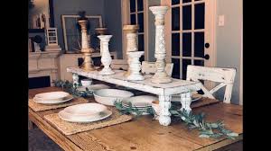 Diy Wood Table Riser Diy Wood Table Runner Farmhouse Tabletop Riser Youtube Wood Table Diy Farmhouse Tabletop Wood Diy