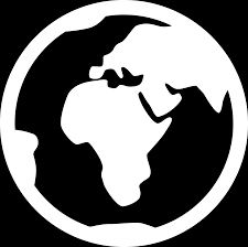 Utz Globe Africa White Icon Utz World map with antarctica png. utz globe africa white icon utz